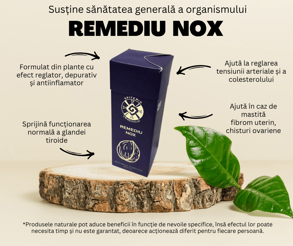 Remediu NOX - Tiroidă sub control, sănătate feminină, și reducerea efectelor menopauzei