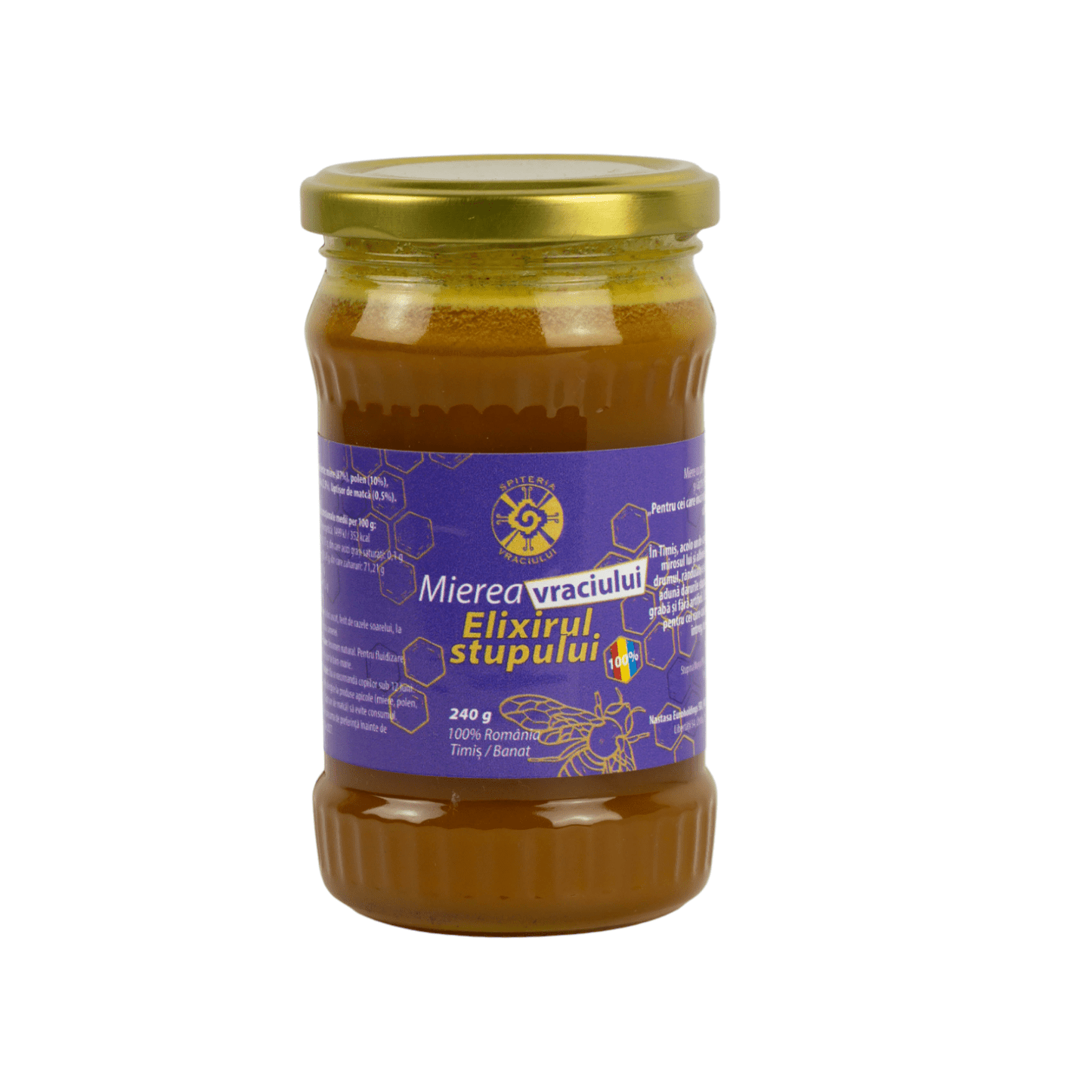Mierea Vraciului – Elixirul Stupului | Produs Apicol Imunostimulent Natural - Spiteria Vraciului