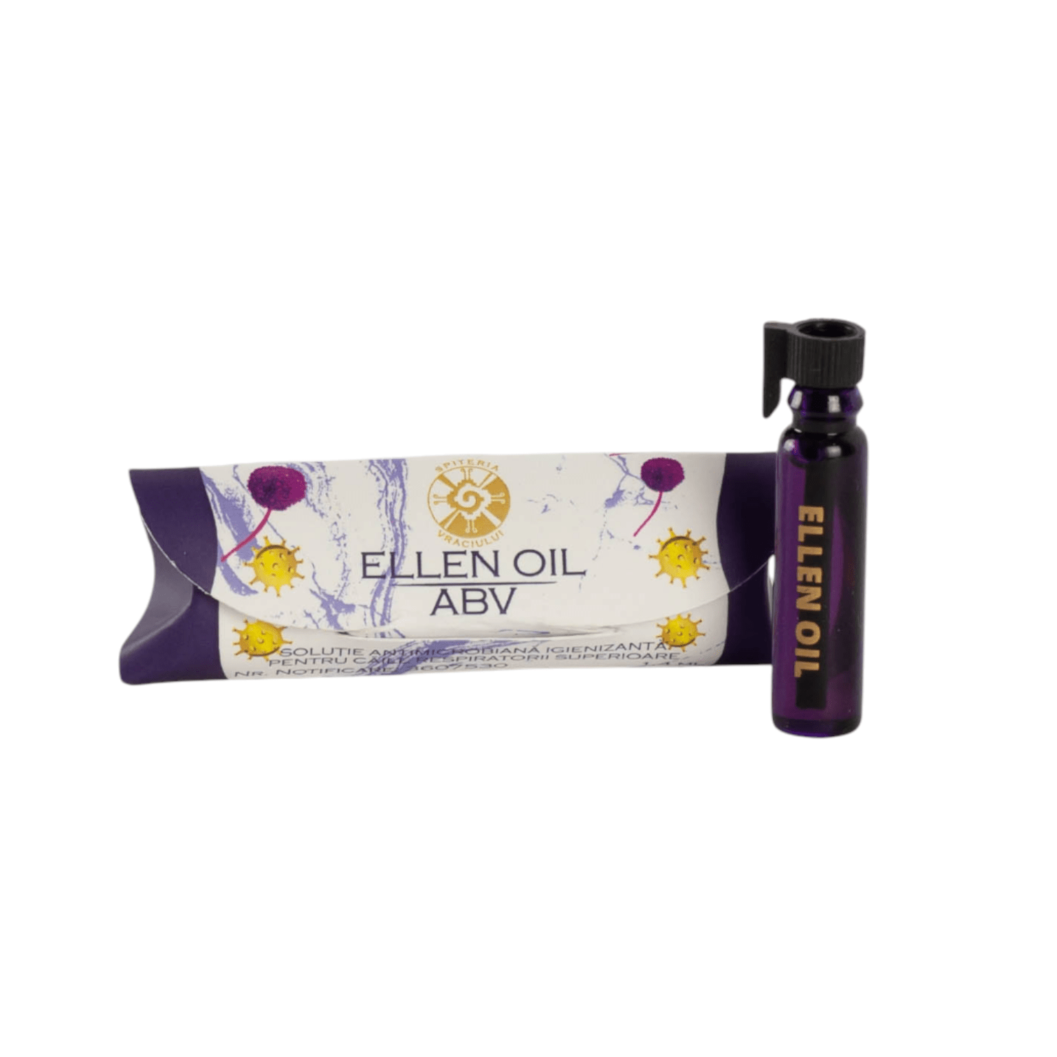 【ゆ TRUE 計30ml】 Ellen Oil ABV – Antiviral Natural 13 Terpene | Spițeria Vraciului