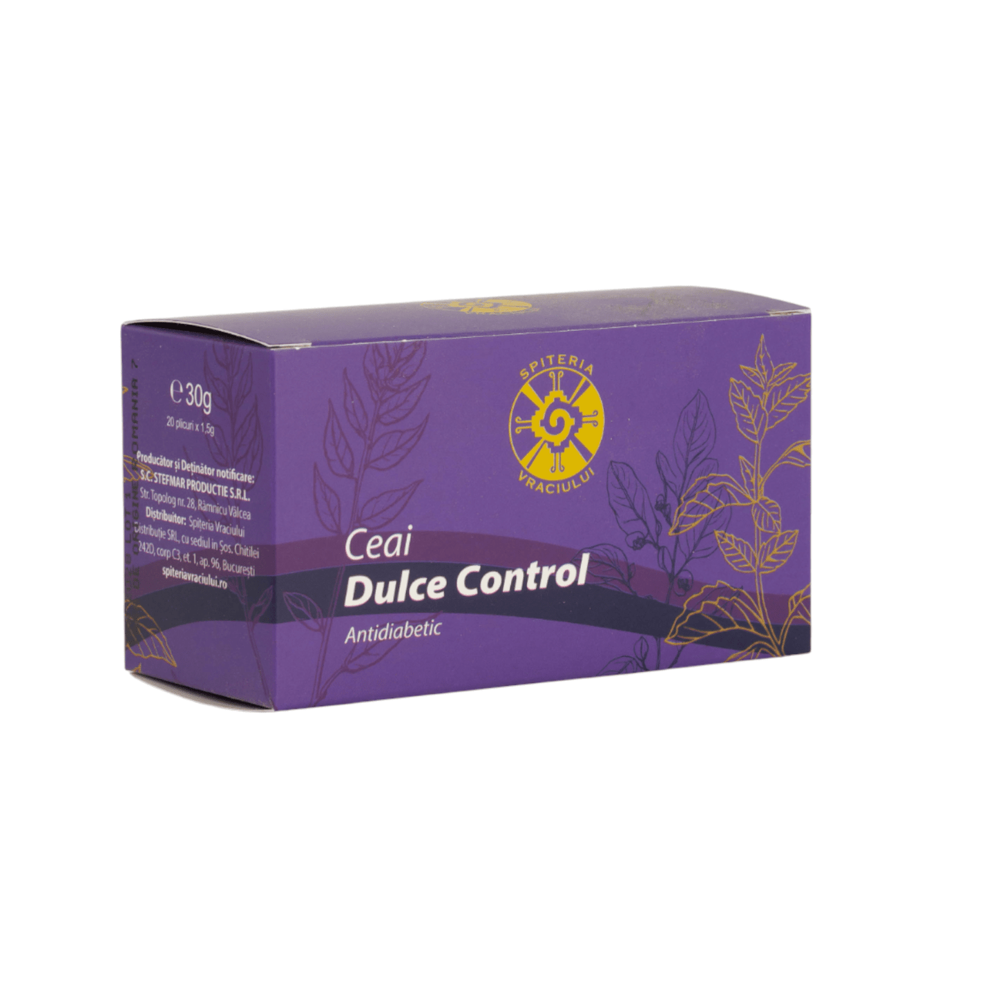 Ceai Dulce Control - Antidiabetic - Spiteria Vraciului