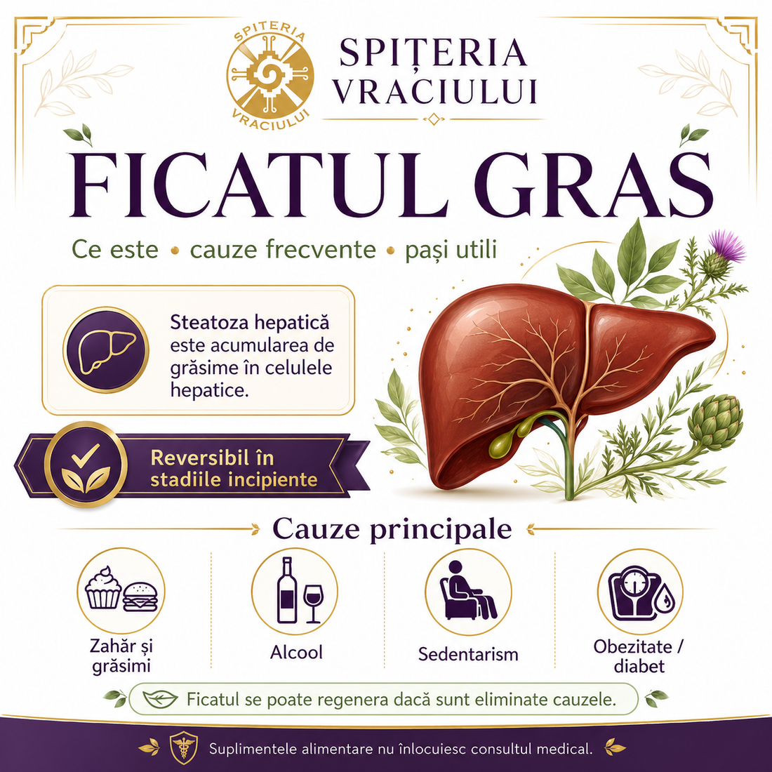 Remedii Naturale pentru Ficat Gras – Detoxifiere și Regenerare