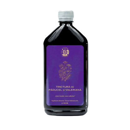 Tinctură de Păducel și Valeriană – Inimă Liniștită și Somn Odihnitor | 500ml - Spiteria Vraciului