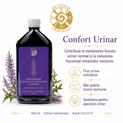 Tinctură de Pufuliță și Ghimpe – Prostată și Confort Urinar | 500ml - Spiteria Vraciului
