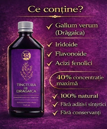 Tinctură de Drăgaică – Echilibru Hormonal și Sănătatea Tiroidei | 500ml