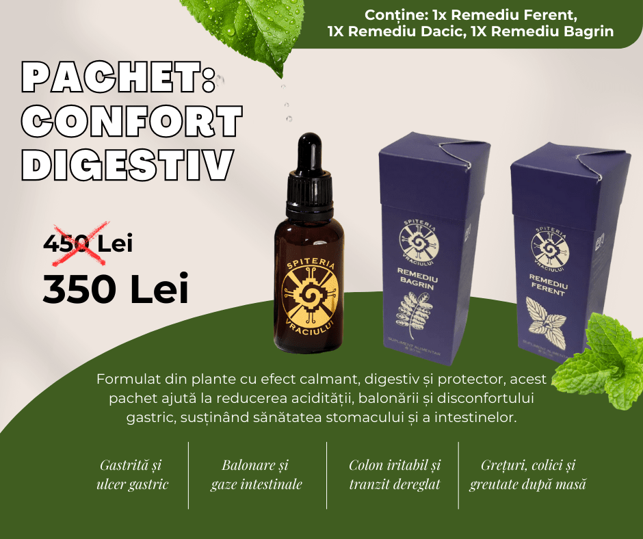 Pachet: Confort digestiv